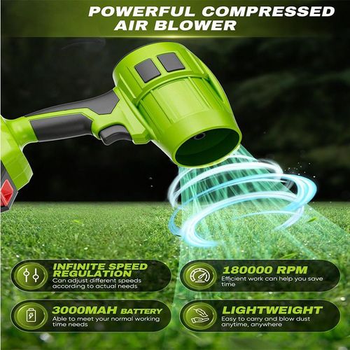 Best-selling adjustable speed turbo fan, handheld turbo blower, high-power leaf blower and dust remover.