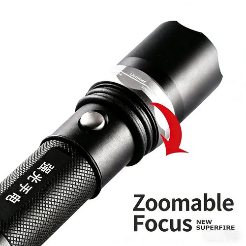 Strong Light Flashlight Waterproof Flashlight Home Lighting Led Outdoor Long Shot Security Torch