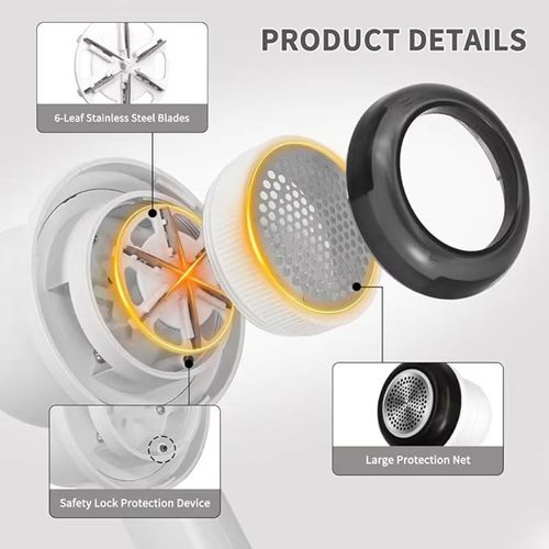 Electric Hair Remover USB Charging Portable Hair Ball Trimmer High Power Fabric Hair Remover