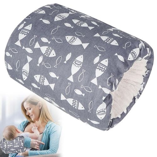 Baby Feeding Arm Pillow,Soft Cotton Bottle Nursing Arm Pillows for Newborn,Portable and Washable
