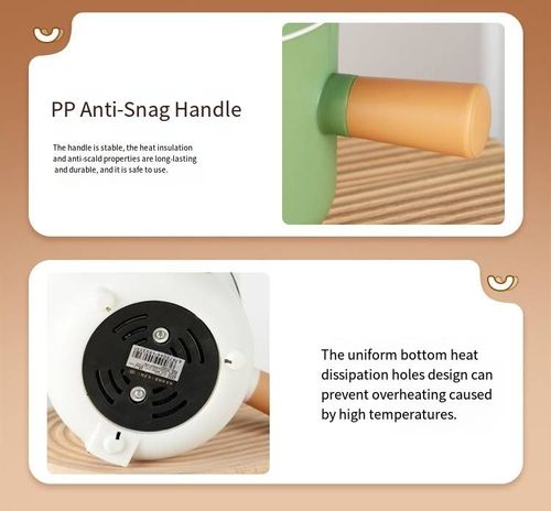 Multi Functional Electric Cooking Pot Small and Portable Dual Stage Insulated Electric Boiling Pot