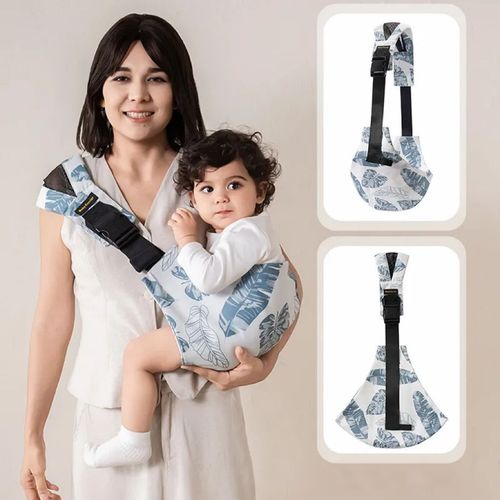 Personalized Baby Sling Carrier for Infants Toddlers 6-36 Months Lightweight Cotton Hip Shoulder Carrier Side Front Carry