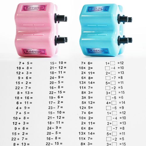 Addition Subtraction Multiplication Division Math Learning Stamps for Preschool Kindergarten Classroom Supplies