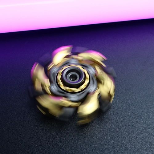 MXL Alloy Steel Fidget Spinner ET1511-Unisex Armor Spinning Metal Stress Relief Toy