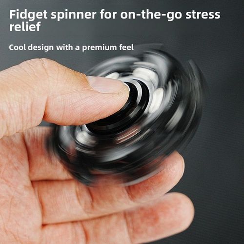 MXL Alloy Steel Fidget Spinner ET1511-Unisex Armor Spinning Metal Stress Relief Toy
