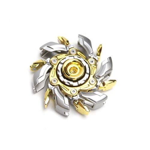 MXL Alloy Steel Fidget Spinner ET1511-Unisex Armor Spinning Metal Stress Relief Toy