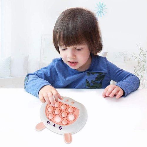 Rabbit Shape Fast Push Electronic Fidget Toy Funny Children Decompression Toy Quick Push Electronic Puzzle Toy