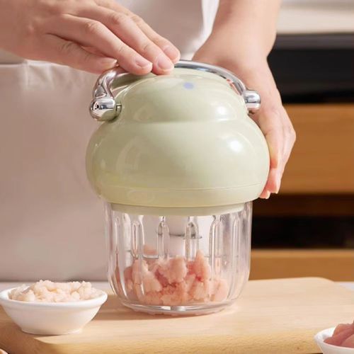 Hot Sale Portable Food Grade Electric Mini Garlic Grinder With Usb Charging