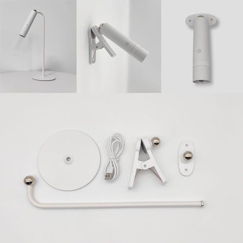 New Design Multi-function Wall Mount Clip-on Bedroom Table Lamp 3 in 1 Rechargeable Eye Caring Desk Lamp With Magnetic Suction