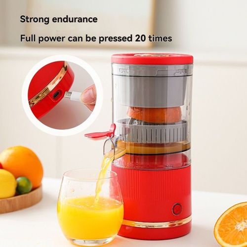 New Arrivals Smart Kitchen Appliances Fully Automatic Juicer Wireless Rechargeable Vegetables Fruits Orange Juicer