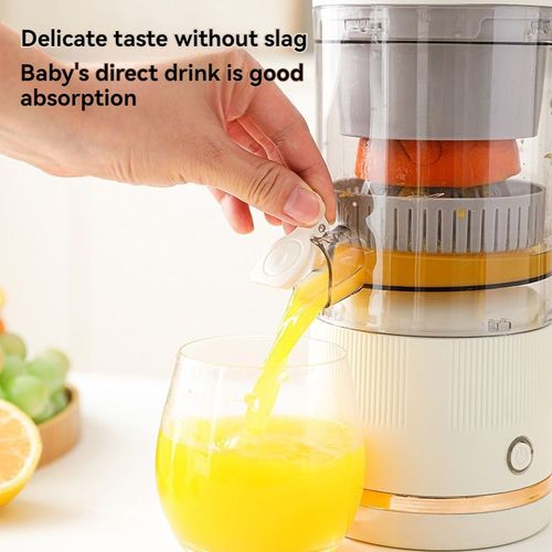 New Arrivals Smart Kitchen Appliances Fully Automatic Juicer Wireless Rechargeable Vegetables Fruits Orange Juicer