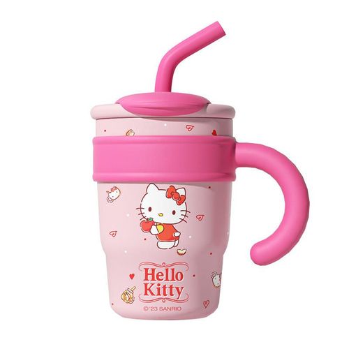 Cartoon Anti-Slip Insulated Stainless Steel Tumbler Cute High-Aesthetics Large Capacity Ice Bucket Home-Use