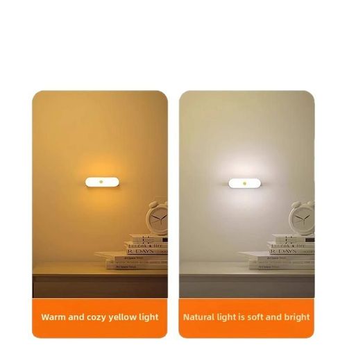 Smart Induction Sensor Night Light Automatic Body Detection Wireless Dimmable USB Recharge Home Bar Light for Aisle Staircase