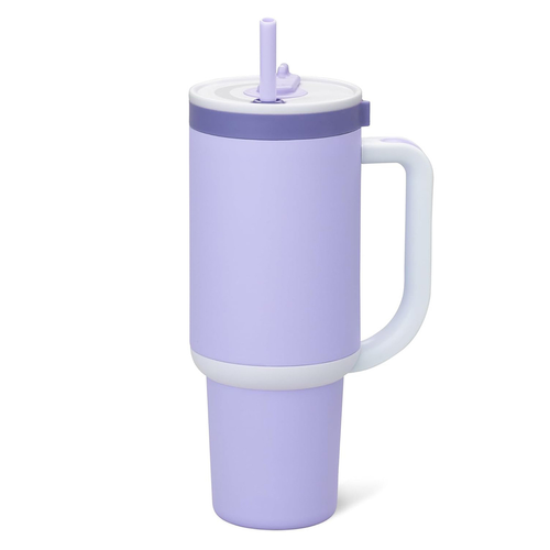 Newest 40oz Stainless Steel Beer Tumbler Stainless Steel Car Tumbler with Handle and Straw