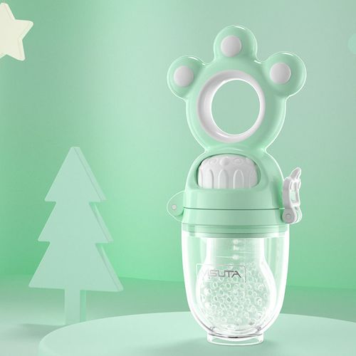 Baby Food Feeder Best Selling Safe Silicone Fresh Vegetable Fruit Feeder Pacifier Baby Food Squeeze Feeder