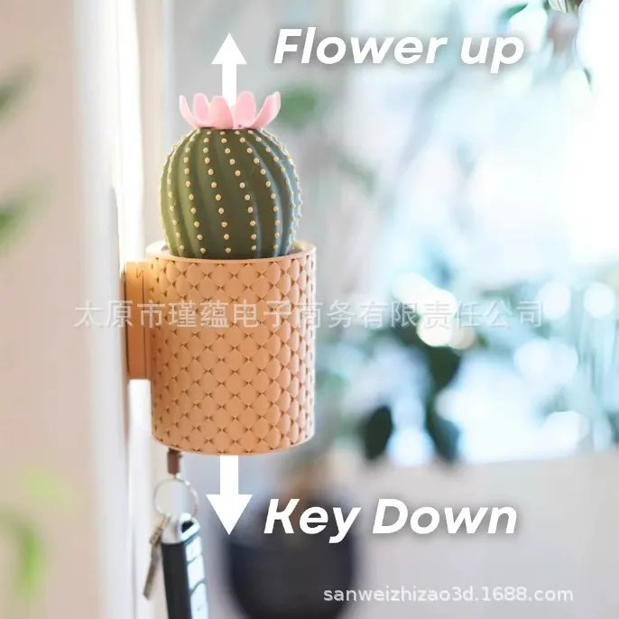 Cactus Key Holder Wall Mount