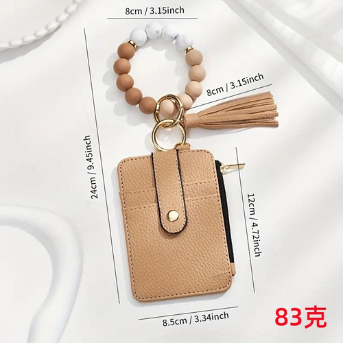 Bestselling ID card holders, card cases, beaded keychains, and leather wallets.