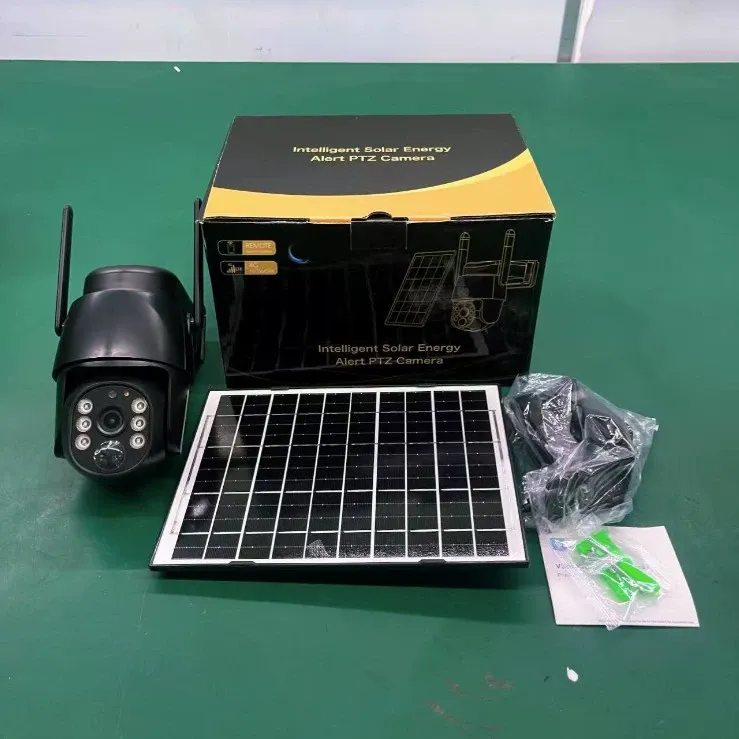 X1 Intelligent Solar Energy Alert Ptz Camera Solar Low Power Consumption 4G Solar Camera V380PRO Outdoor Solar Camera