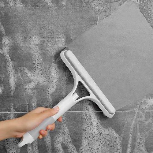 3 in 1 Double-side Glass Wiper Multifunctional Car Windshield Window Cleaner Windows Squeegee with Spray Bottle