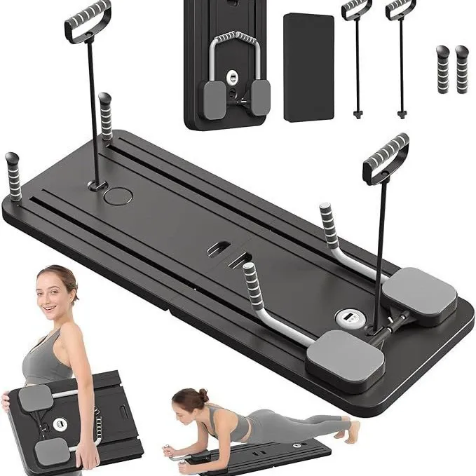 Wholesale 4 in 1 Fitness Board Home Exercise Abdomen Buttocks Leg Training Portable Pilates Board