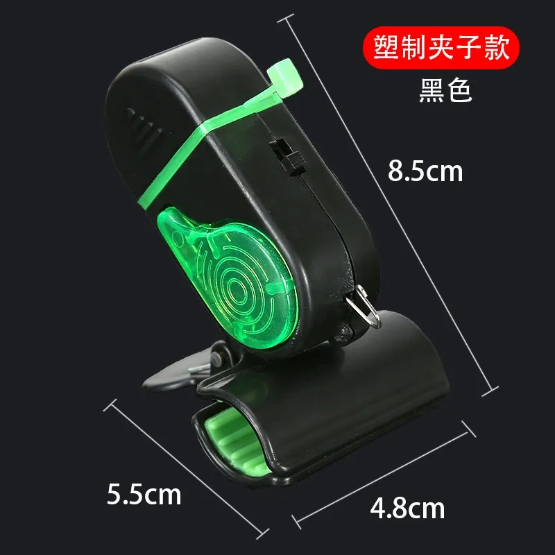Fishing Rod Alarm Fishing Equipment Sound and Light Integrated Siren Alarm with Clip Fishing Alarm