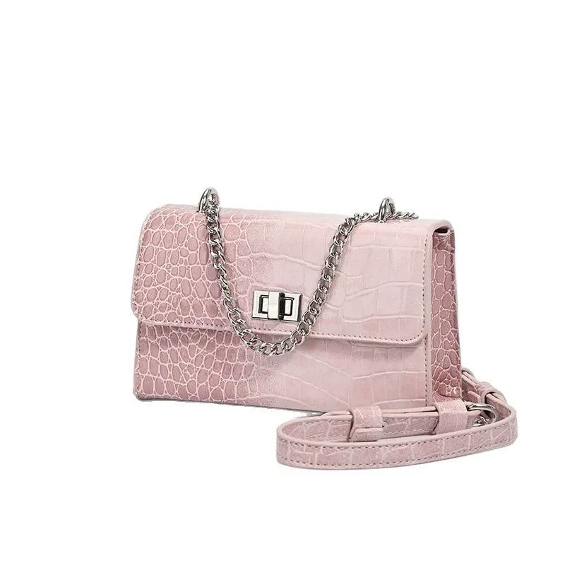 2025 new style bag chain small square bag fashionable crossbody bag