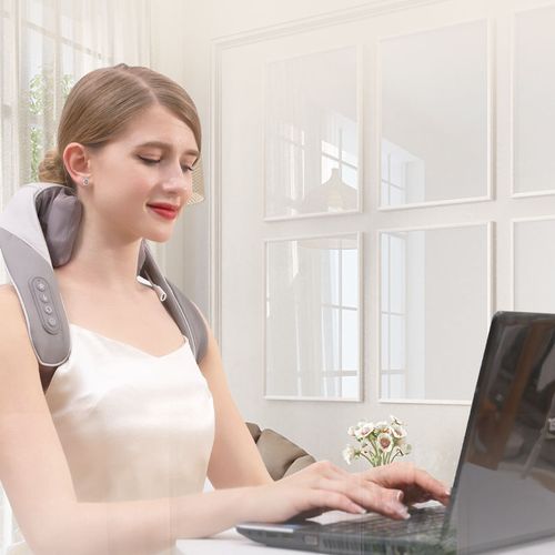 New Shiatsu Neck and Back Massager with Roller Kneading Shoulder Massager Product Category