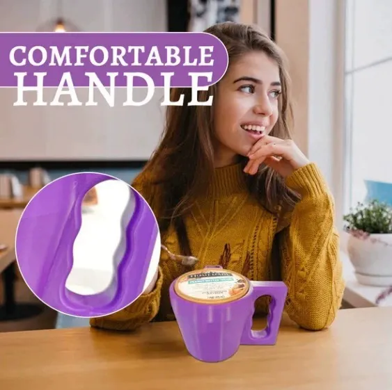 new product Ice cream cup holders Cup holder to prevent freezing of hands and place spoon