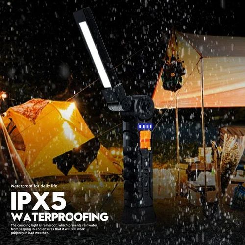 Multifunctional Work Light Portable Led Rechargeable Light Camping Light Magnet Flashlight Smart Home Tools