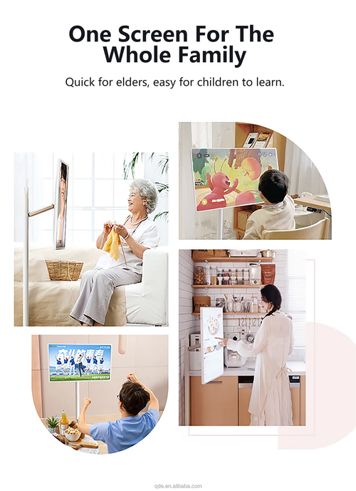 Indoor 5h Long Battery Life Rechargeable 21.5 and 27 Inch Portable Tv Smart Touch Screen Wireless Android Display Moveable Tablet TV（ Delivery in 3 days ）