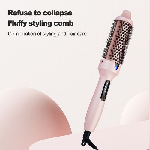 New volumizing comb, straight hair comb, curling iron, two-in-one curling iron for inward curling bangs