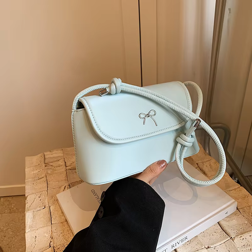 2025 Summer New Fashion Blue Handbag Crossbody Bag Small Square Bag