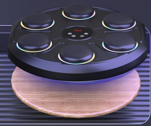 2025 New Arrival Intelligent for Bluetooth Music Boxing Trainer Home Gym Ring Adults Kids Reaction Training Music Boxing Machine