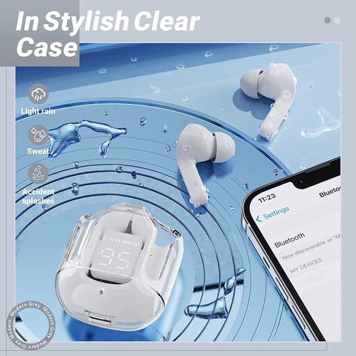 Air31 Portable Sport TWS Stereo Earbuds In-Ear Crystal Clear for Bluetooth with LED Display Waterproof Function In-Ear Hearing