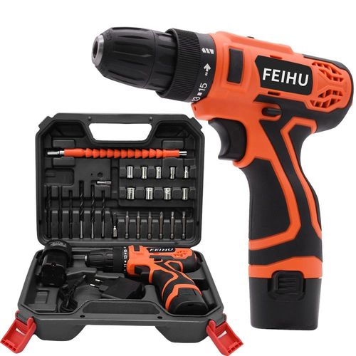 Lithium Battery Tools Powerful High Torque Household Power Drills Cordless Drill