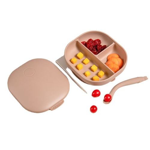 Make feeding easy with our Baby Silicone Tableware Set!