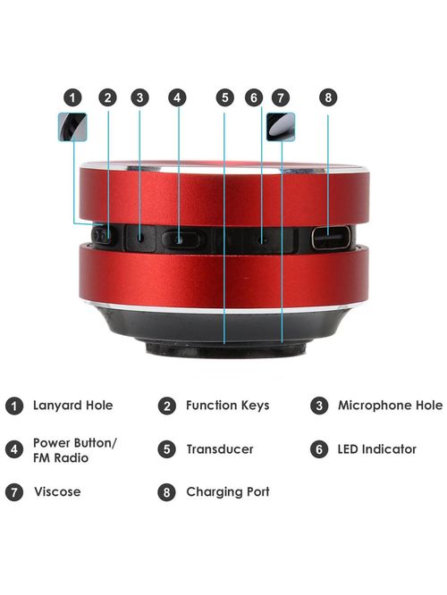 New dura MOBI hummingbird speaker tws black technology wireless speaker creative portable speaker