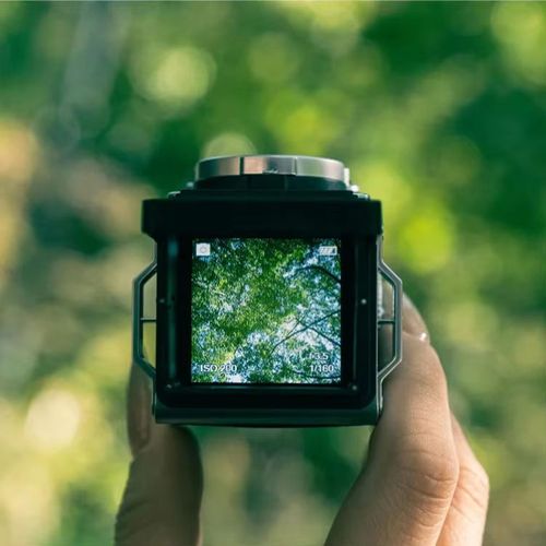 Digital Vintage Mini Camera 1080P FHD Video 12MP Autofocus Point and Shoot Digital Camera Card Compact Small Vlogging Camera