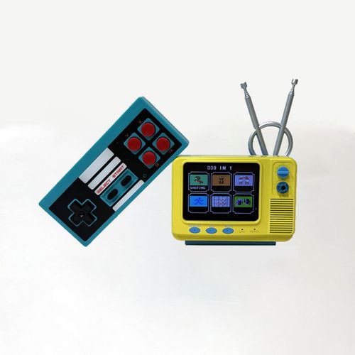 Retro TV video game console, single-player handheld, creative wireless TV game console C3 GV300S