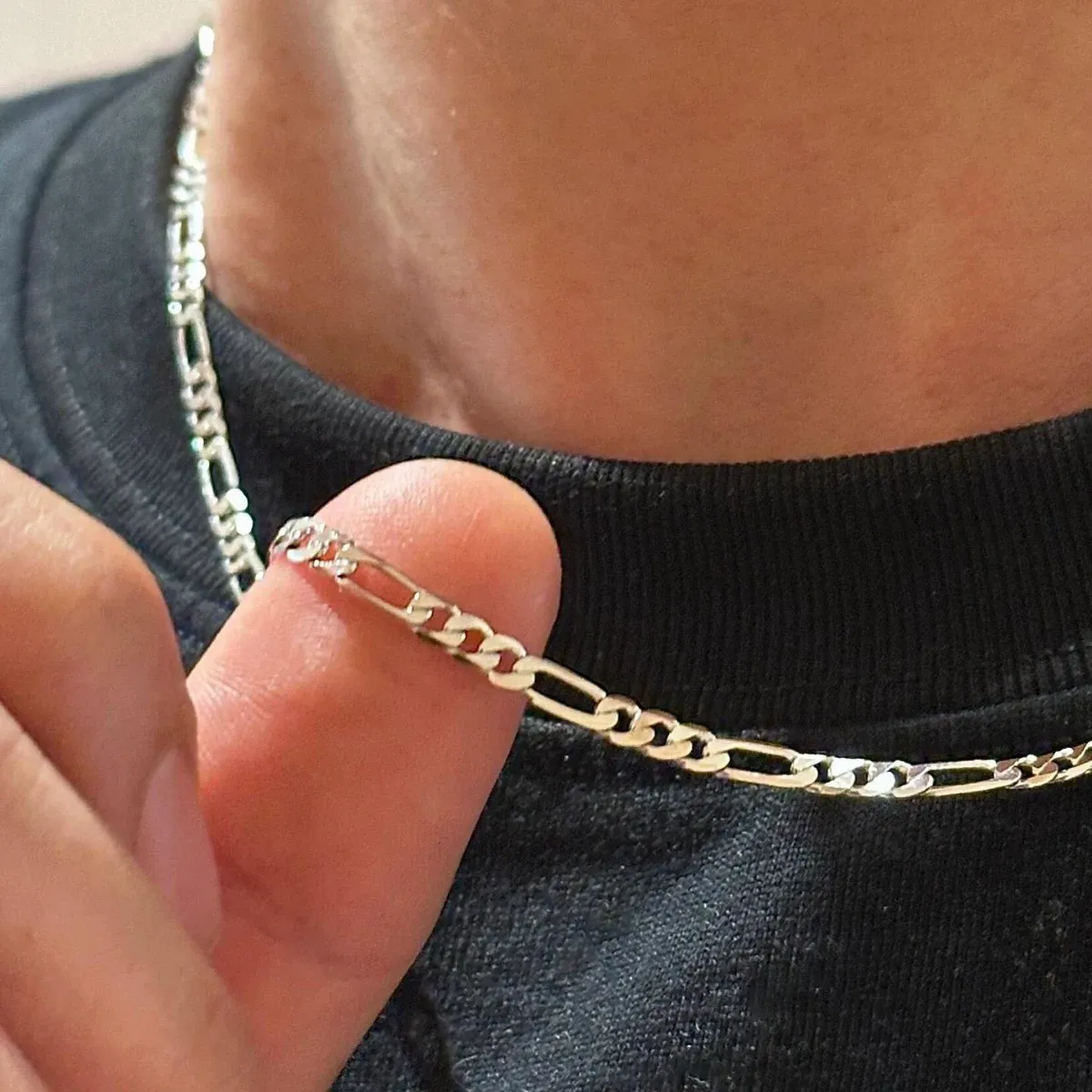 Stainless steel Cuban necklace Unisex style Fashionable titanium steel necklace