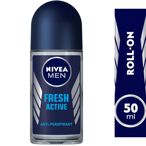 Nivea Fresh Active Anti-Perspirant Deodorant Roll on With Long Lasting Fragrance for 48 hours