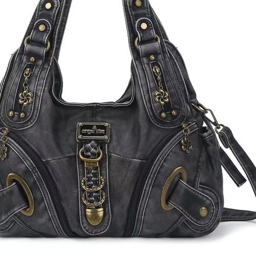 European and American ladies' bags, trendy large-capacity shoulder bags, portable luxury ladies' messenger bags