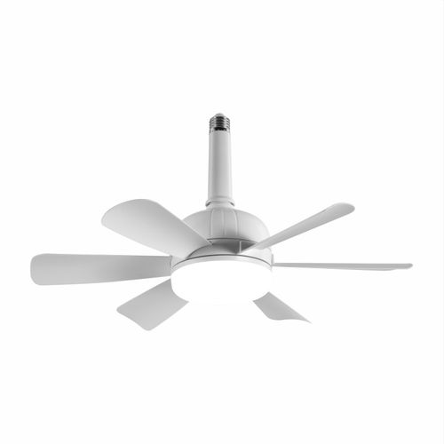 Screw-type lamp holder fan household silent fan chandelier easy to install remote control ceiling fan light electric fan light fan light