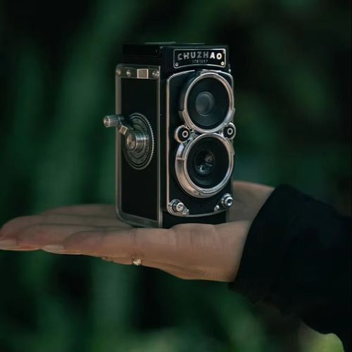 Digital Vintage Mini Camera 1080P FHD Video 12MP Autofocus Point and Shoot Digital Camera Card Compact Small Vlogging Camera