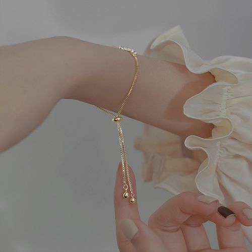 Lucky four-leaf clover bracelet for women ins niche versatile design five-flower bracelet new style gift for girlfriends