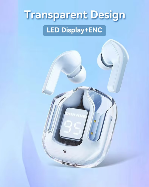 Air31 Portable Sport TWS Stereo Earbuds In-Ear Crystal Clear for Bluetooth with LED Display Waterproof Function In-Ear Hearing