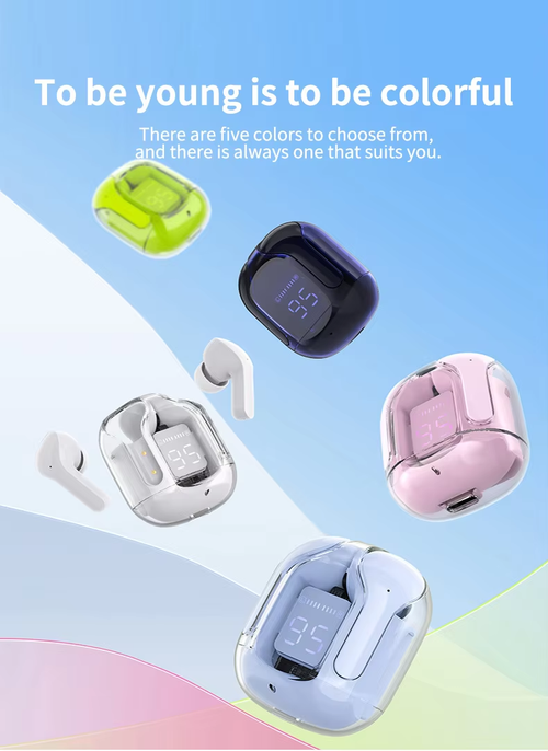 Air31 Portable Sport TWS Stereo Earbuds In-Ear Crystal Clear for Bluetooth with LED Display Waterproof Function In-Ear Hearing