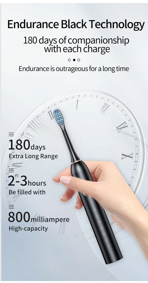 Hot new electric toothbrush for adults, 6-speed soft bristle sonic toothbrush, whitening toothbrush