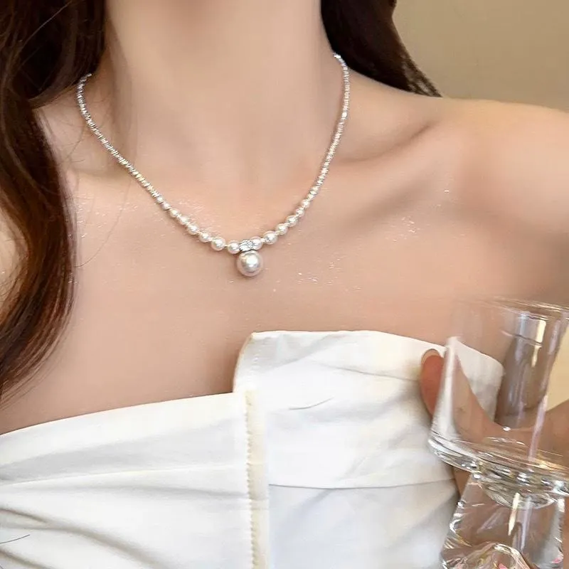 Luxury Pearl Necklace Popular Clavicle Necklace