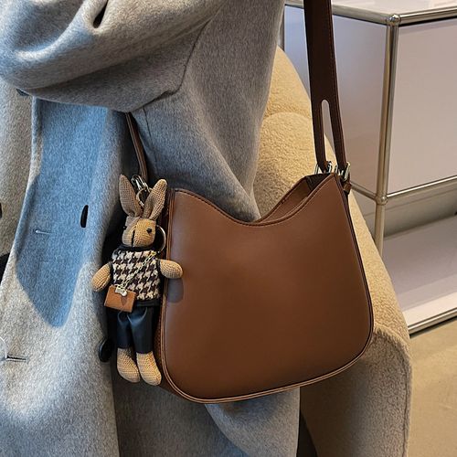 New fashion texture shoulder bag large capacity retro ladies messenger bag